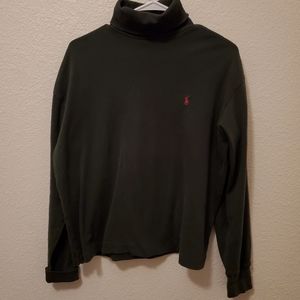 Polo Ralph Lauren Green Turtleneck Sweater